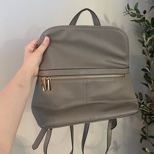 Gray Taupe Backpack
